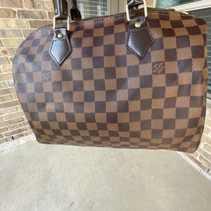 Louis Vuitton Speedy 30 Damier Ebene
